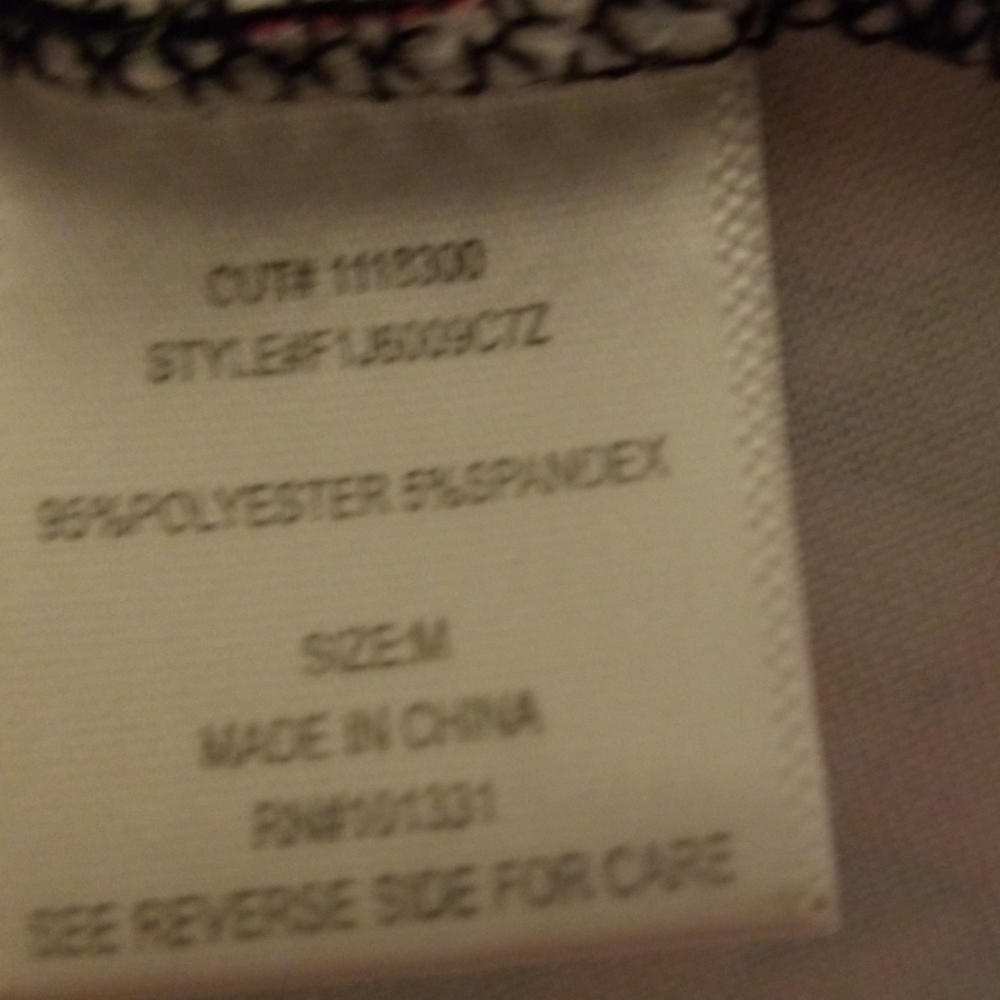 Charlotte Russe Womens Juniors  Sleeveless Top Colorful Aztec Sz M GUC READ - Picture 5 of 5